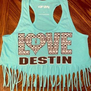 Crop top w/ Fringes